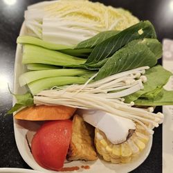 Shabu-Zen - Veggies come with every shabu