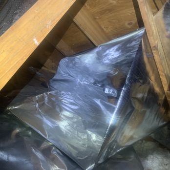 Shaw Inspection Services - Radiant Barrier not installed Properly - Home Inspectors Near Me Shaw Inspection Services - Radiant Barrier not installed Properly - Home Inspectors Near Me