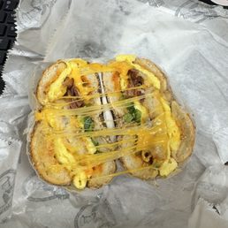The Freak on a toasted sesame bagel The Freak on a toasted sesame bagel