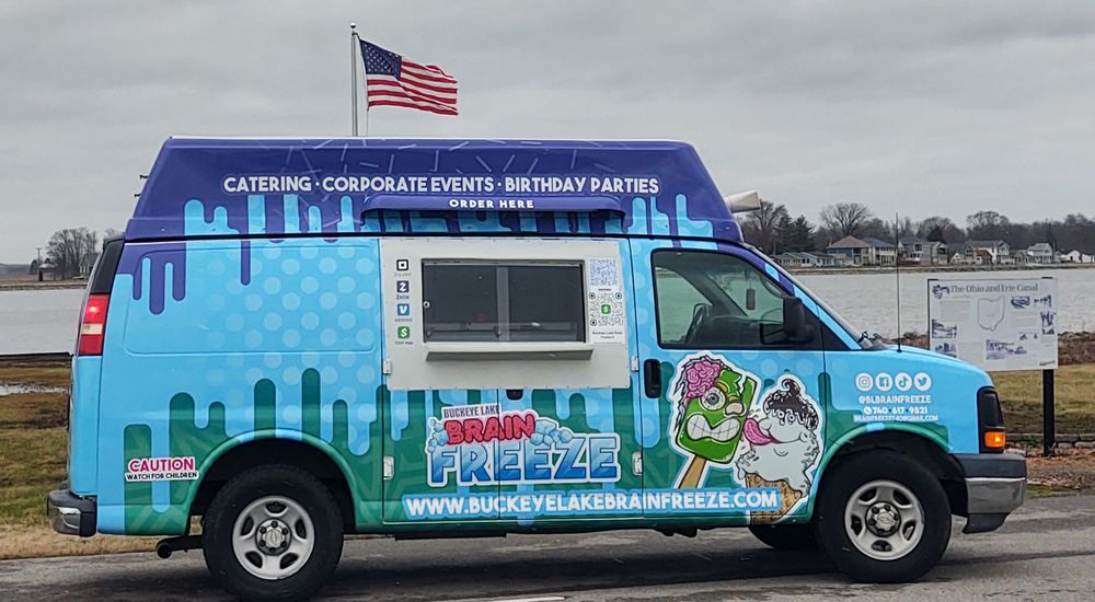 Buckeye Lake Brain Freeze Logo