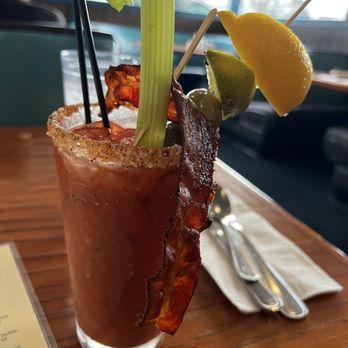 Salmon Bay Café - Spicy Bloody Mary - American Near Me - Seattle, Washington Salmon Bay Café - Spicy Bloody Mary - American Near Me - Seattle, Washington