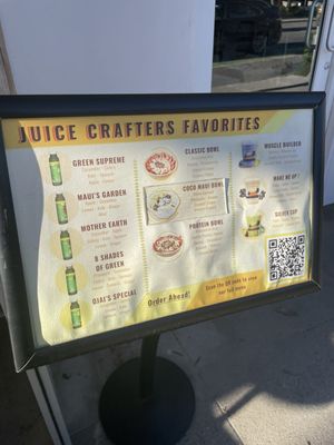 Menu photo 1 Juice Crafters Santa Monica, CA Menu photo 1 Juice Crafters Santa Monica, CA