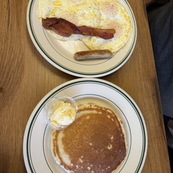 Carol's Restaurant - Senior Pancake Breakfast with two extra eggs (5/5) - Breakfast & Brunch Near Me - West Sacramento, California Carol's Restaurant - Senior Pancake Breakfast with two extra eggs (5/5) - Breakfast & Brunch Near Me - West Sacramento, California