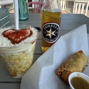 Desierto Rojo - $3 happy hour Estrella, street corn, chili relleno - Tacos Near Me - Fruita, Colorado