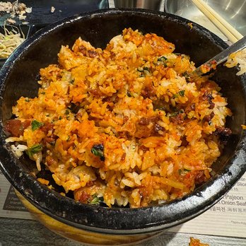 Cho Dang Tofu - Nakdol Bibimbap (mixed up) - Korean Near Me - Bellevue, Washington Cho Dang Tofu - Nakdol Bibimbap (mixed up) - Korean Near Me - Bellevue, Washington
