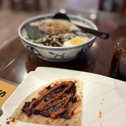 Noodle Kitchen - Crispy Scallion Pancake Tonkotsu Ramen
