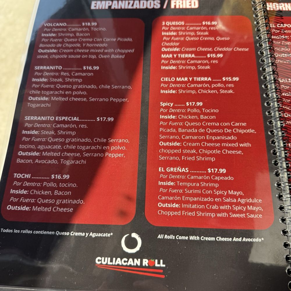 Culiacan Roll - Menu- Fried Rolls - Sushi Bars Near Me - Norwalk, California Culiacan Roll - Menu- Fried Rolls - Sushi Bars Near Me - Norwalk, California