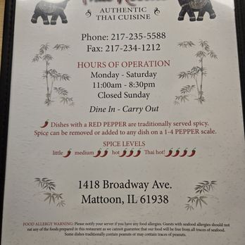 Thai Noodle - Menu - Thai Near Me - Mattoon, Illinois Thai Noodle - Menu - Thai Near Me - Mattoon, Illinois