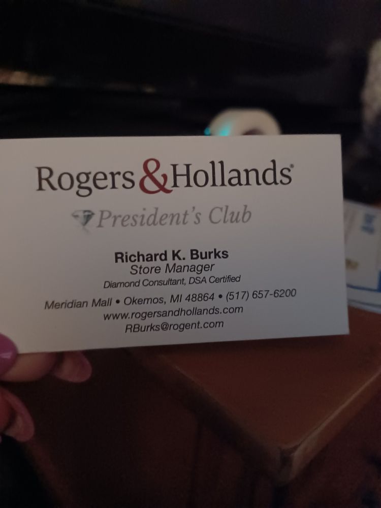 Rogers & Hollands® Jewelers gift card