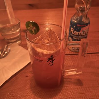 Ramen Moto - Hanabi cocktail- really good - Ramen Near Me - Houston, Texas Ramen Moto - Hanabi cocktail- really good - Ramen Near Me - Houston, Texas