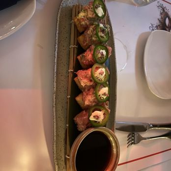 Mademoiselle Raw Bar + Grill - Spicy Tuna Crispy Rice - Live/Raw Food Near Me - Toronto, Ontario