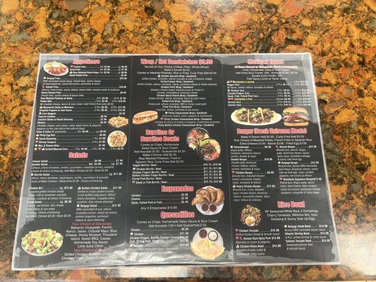 Menu photo 1 Burger Teriyaki Sushi Waldwick, NJ Menu photo 1 Burger Teriyaki Sushi Waldwick, NJ