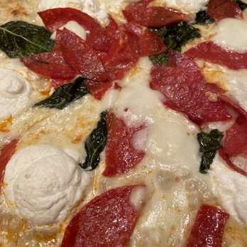 Itala Pizza - Bianca pizza w/ pepperoni - Pizza Near Me - Duluth, Georgia