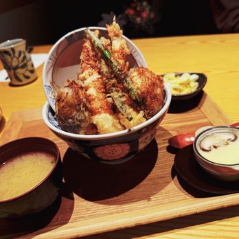 Tendon Kohaku - Kohaku Tendon Set - Japanese Near Me - Bellevue, Washington Tendon Kohaku - Kohaku Tendon Set - Japanese Near Me - Bellevue, Washington