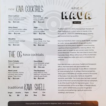 Wildcrafters - Kava menu - Tea Rooms Near Me - Jacksonville, Florida Wildcrafters - Kava menu - Tea Rooms Near Me - Jacksonville, Florida