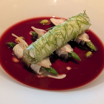 Spectrum - @endoedibles on Instagram 07/03/25 Pine, cherry, green asparagus, king oyster mushroom - Modern European Near Me - Amsterdam, New Hampshire Spectrum - @endoedibles on Instagram 07/03/25 Pine, cherry, green asparagus, king oyster mushroom - Modern European Near Me - Amsterdam, New Hampshire
