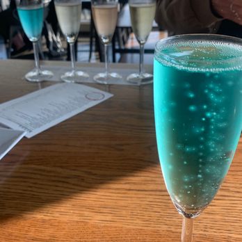 Rosenblum Cellars - Champagne flight and the blue champagne - Venues & Event Spaces Near Me - Oakland, California Rosenblum Cellars - Champagne flight and the blue champagne - Venues & Event Spaces Near Me - Oakland, California