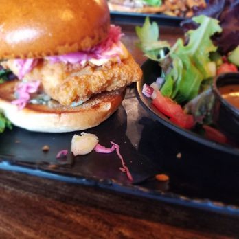 Cork and Rye - Crispy cod sounds spicy on the menu but is pretty tame. - Gastropubs Near Me - Warwick, Rhode Island Cork and Rye - Crispy cod sounds spicy on the menu but is pretty tame. - Gastropubs Near Me - Warwick, Rhode Island