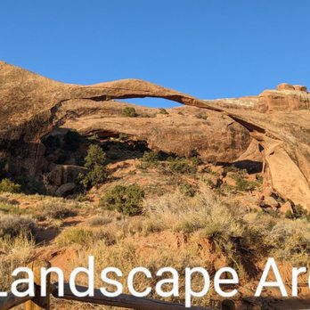 Arches National Park - Landscape Arch - Parks Near Me Arches National Park - Landscape Arch - Parks Near Me