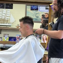 Viking Stylist & Barber Shop - Kyle gives another good fade.