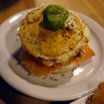 Chapter One Books - Smoked salmon, cream cheese and egg stack - Cafes Near Me - Manchester, XGM Chapter One Books - Smoked salmon, cream cheese and egg stack - Cafes Near Me - Manchester, XGM
