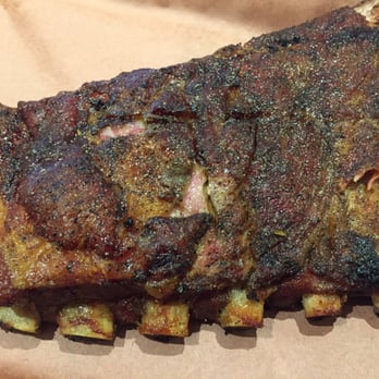 The Smoke Pit - Half rack St. Louis style dry rub pork ribs - Barbeque Near Me - Concord, North Carolina The Smoke Pit - Half rack St. Louis style dry rub pork ribs - Barbeque Near Me - Concord, North Carolina