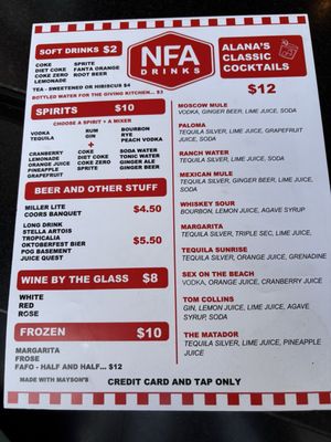 Menu photo 5 NFA Burger - Avalon Alpharetta, GA Menu photo 5 NFA Burger - Avalon Alpharetta, GA