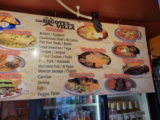 Menu photo 3 Los Bigotes De Villa Federal Way, WA