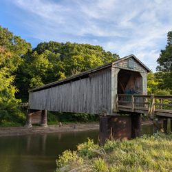 Thompson Mill Covered Bridge - Thompson Mill Covered Bridge, June 2024