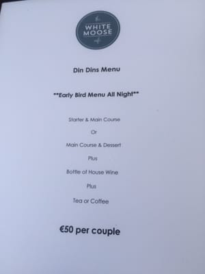 Menu photo 8 White Moose Cafe Dublin, D