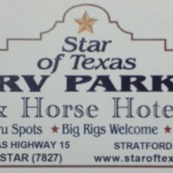 Star of Texas RV Park and Horse Hotel