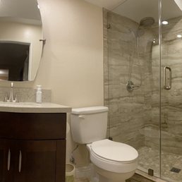 Vanity, shower elegant