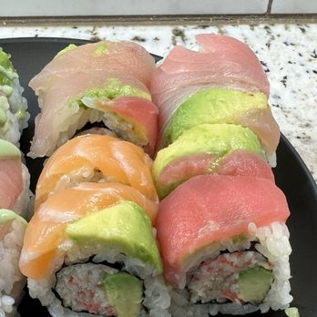 Raku Sushi - R1. Rainbow - Japanese Near Me - West Sacramento, California Raku Sushi - R1. Rainbow - Japanese Near Me - West Sacramento, California