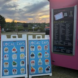 The Icey Girl & Co. - Menu