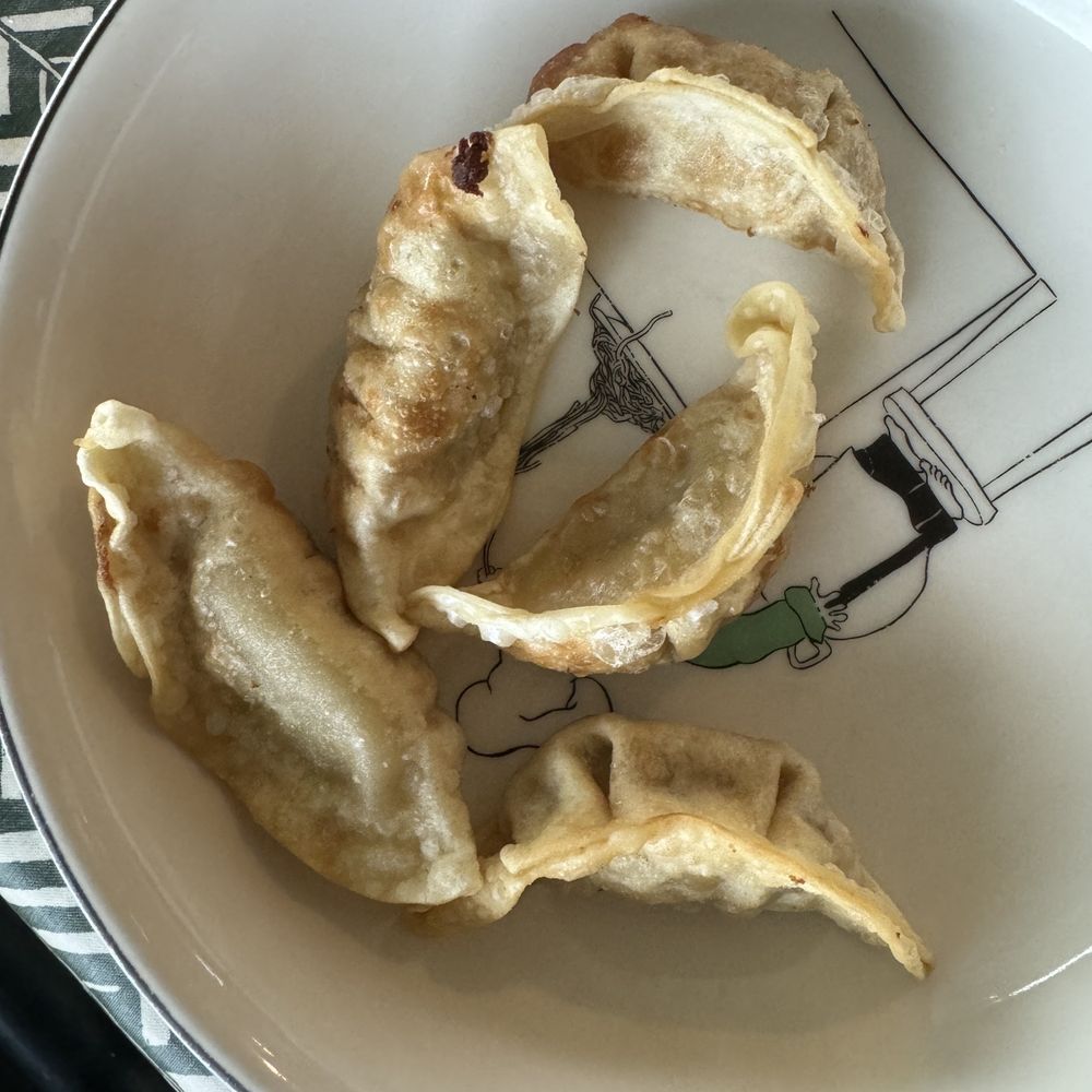 Simmer - $8 for 5 tiny hard (and cold) potstickers. No problem here says the manager! - Vietnamese Near Me - Rohnert Park, California Simmer - $8 for 5 tiny hard (and cold) potstickers. No problem here says the manager! - Vietnamese Near Me - Rohnert Park, California