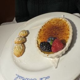 Crème Brûlée (also amazing)