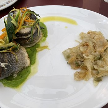 Visconti 2.0 - Seabass rolls in a parsley sauce with shaved fennel slaw. - Italian Near Me - Rome, RM