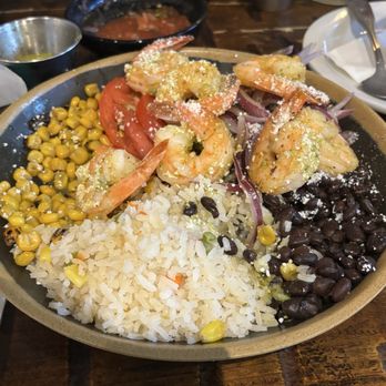 Zapata Tacos and Tequila Bar - Sombrero bowl with shrimp - Mexican Near Me - Norcross, Georgia