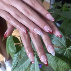 Gel X Christmas design