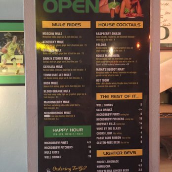 Hot Mama's Wings - Drinks menu - Chicken Wings Near Me - Eugene, Oregon