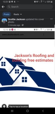 Jackson's Roofing Logo