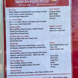 Nene's Mexican Food To Go