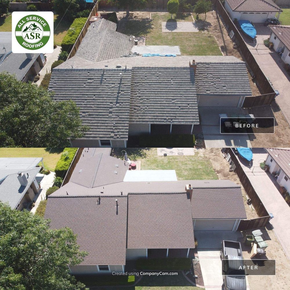 Slide of All Service Roofing