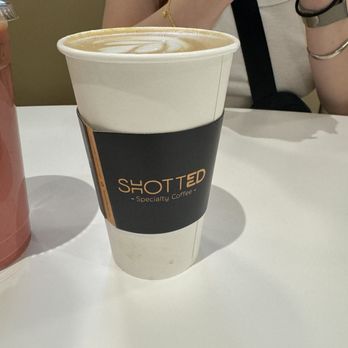 Shotted Specialty Coffee - Pistachio latte - Coffee & Tea Near Me - Tysons, Virginia