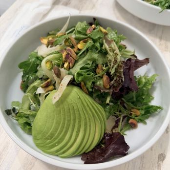 Pura Vida Miami - Winter greens salad with sumac dressing - Breakfast & Brunch Near Me - Sarasota, Florida Pura Vida Miami - Winter greens salad with sumac dressing - Breakfast & Brunch Near Me - Sarasota, Florida