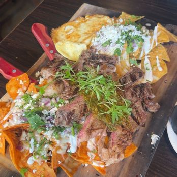 Clandestino Gastro-Bar - Chilaquiles overload - Latin American Near Me - Azusa, California Clandestino Gastro-Bar - Chilaquiles overload - Latin American Near Me - Azusa, California