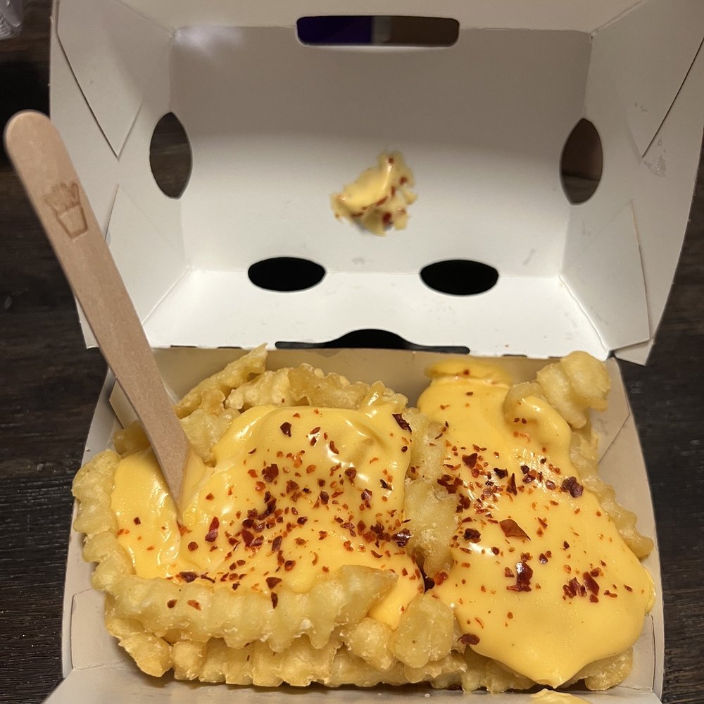 Hot Ones- Bacon Cheese Fries Hot Ones- Bacon Cheese Fries
