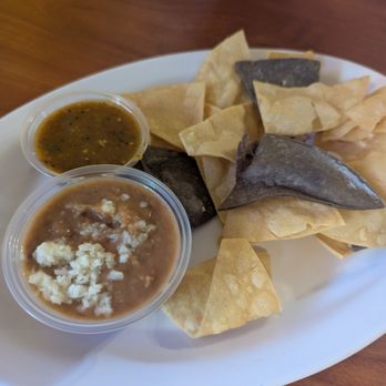 Lalo's Restaurant - Complimentary chips, refried beans with cheese, and house made salsa- very tasty! - Mexican Near Me - Sacramento, California Lalo's Restaurant - Complimentary chips, refried beans with cheese, and house made salsa- very tasty! - Mexican Near Me - Sacramento, California