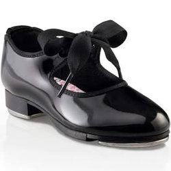 Harts Dancewear - Little girl's tap with ribbon and elastic
