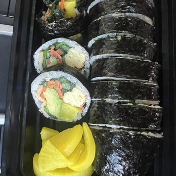The Kimbap - Avocado kimbap. This one is good - Korean Near Me - Los Angeles, California The Kimbap - Avocado kimbap. This one is good - Korean Near Me - Los Angeles, California